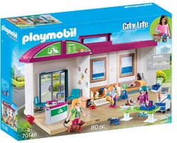 Playmobil 70146 Przenośna klinika dla zwierząt Weterynarz Lecznica