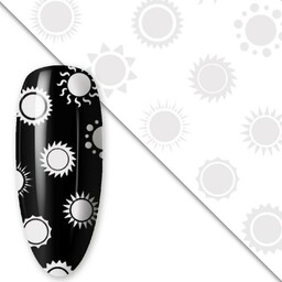 Folia transferowa White Collection 100 cm Nr 1