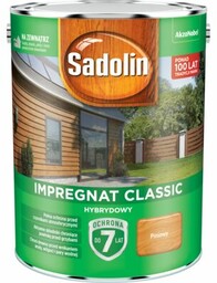 Impregnat CLASSIC HYBRYDOWY Piniowy 4,5 l Sadolin