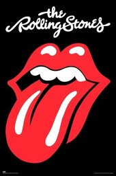 The Rolling Stones - Język - plakat