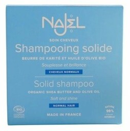 Szampon w kostce, do włosów normalnych, Najel, 75g