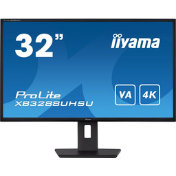 Monitor 31,5 cala XB3288UHSU 4K,VA,HDMI,DP,PIP,F.Sync,HAS/150mm,USB