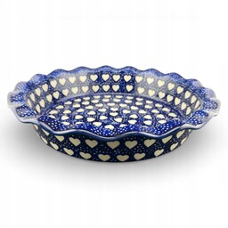 Półmisek, miska, forma do pieczenia 27,5 cm Serca