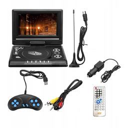 Odtwarzacz DVD Samochodowy Przenośny 7.8''