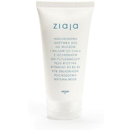 ZIAJA Hialuronowa odżywka SOS do włosów i Balsam