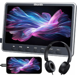Odtwarzacz DVD CD Samochodowy Gonavidio Ekran Telewizor