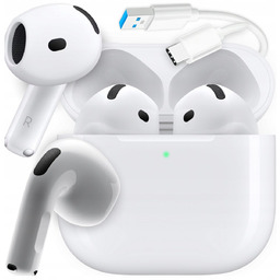 SŁUCHAWKI DOUSZNE APPLE AIRPODS 4 BLUETOOTH DOKANAŁOWE BEZPRZEWODOWE