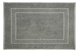Eurofirany Dywanik łazienkowy 60x90 Caleb grafitowy bawełniany 650g/m2