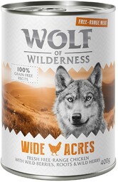 Wolf of Wilderness Adult "Mięso ze zrównoważonej hodowli"