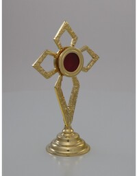 Relikwiarz w kształcie krzyża 048