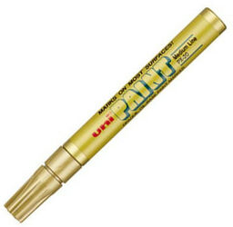 Marker olejowy 2,2-2,8mm UNI PAINT PX-20 złoty /UNPX20/DZL/