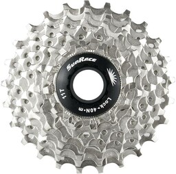 Sunrace Kaseta rowerowa CSR919AQ 9 rzędów 11-25 niklowana