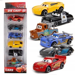 Auta Cars Zygzak Mcqueen Zestaw 6 Samochodziki