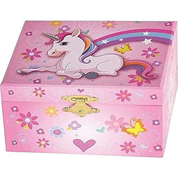 Musikspieldose Einhorn, Melodie: Schwanensee: 15 x 10,8 x