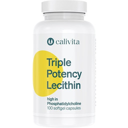 Triple Potency Lecithin Calivita 100 kapsułek