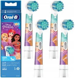 4x Końcówka Oral-b EB10s Księżniczki Princess