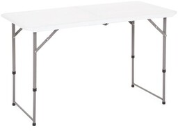 Stół cateringowy składany 122 cm - 2 wysokości