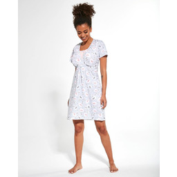 Koszula do karmienia CORNETTE 693/266 Swan S/36