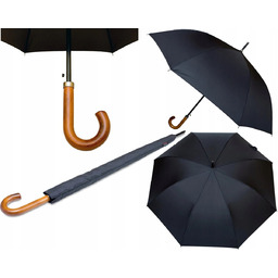 POLSKI parasol automat elegancki SOLIDNY DUŻY WŁÓKNO XL