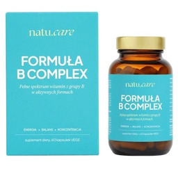 Natu.Care B-Complex witamina B12 metylokobalamina B1 B5 Biotyna