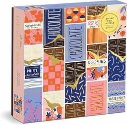 At the Chocolate Bar 500 Piece Foil Puzzle