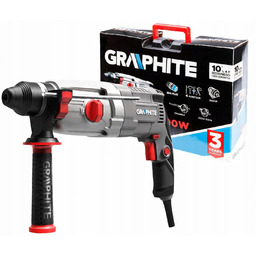 Młotowiertarka Młot Udarowy Wiertarka Sds+ 800W walizka Graphite