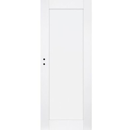 Skrzydło drzwiowe Elegance białe pełne 80P