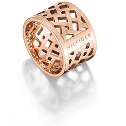 Biżuteria TOMMY HILFIGER 2700744B. Pierścionek, Kolor różowy. Kobieta.
