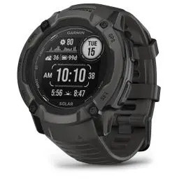 Garmin Instinct 2X Solar 50mm GPS Grafitowy Smartwatch