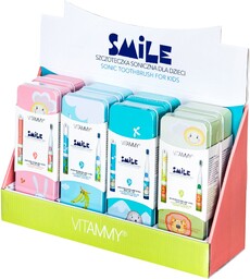 VITAMMY Smile-Display 2 x 4 kolory Szczoteczka soniczna