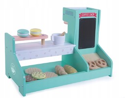 Drewniana kuchnia kawiarnia sklep cukiernia Ecotoys