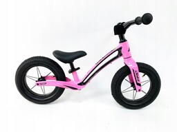 Karbon Balance Bike 12" Różowo czarny