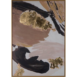 Eurofirany Obraz 616b 70x100 beżowy złoty abstrakcja glamour