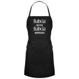 Babcia nie pyta, babcia rozpieszcza - fartuch