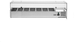 Witryna chłodnicza nadstawna 7x1/4 GN Yato