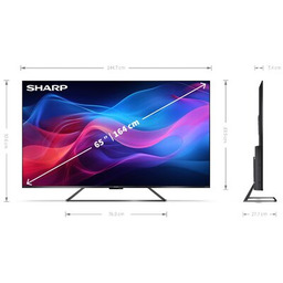 SHARP Telewizor 65GR8465E 65" LED 4K 144Hz Google