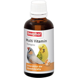 Beaphar Kompleks witamin dla ptaków, 50 ml