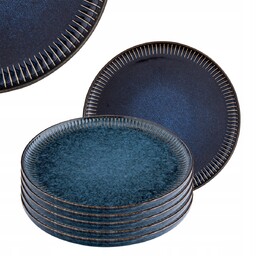 Zestaw talerzy obiadowych talerze Altom Design Reactive Stripes