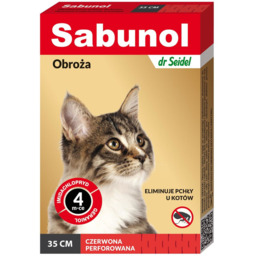DR SEIDEL Sabunol Obroża przeciw pchłom dla psów