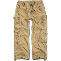 Brandit Spodnie Bojówki Pure Vintage Beżowe - XL