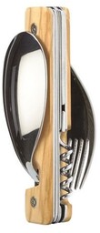 Sztućce Akinod Multifunction Cutlery 13H25 - olive wood