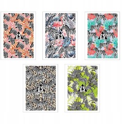 ZESZYT A5/60K LINIA ZEBRAS (10SZT)