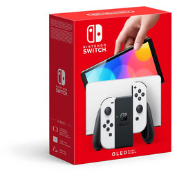 Nintendo Konsola Nintendo Switch, Biały/Czarny, 7"
