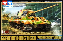 Tamiya 32536 1:48 German King Tiger ''Production Turret''