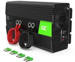 GREENCELL Przetwornica 24V na 230V 1000W/2000W Czysta sinusoida