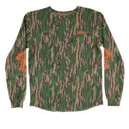 koszula CREATURE - Web L/S Thermal Top Bark