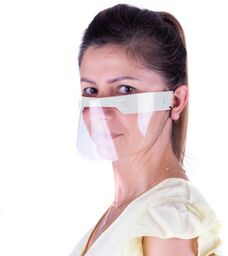 Przyłbica mini maska ochronna na usta i nos