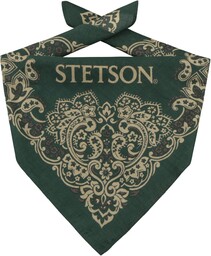 Bandana Paisley by Stetson, ciemnozielony, One Size