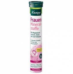 Kneipp Tabletki musujące dla kobiet z żelazem, jodem