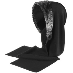 Szal z Czapką Faye Fake Fur by Gebeana,